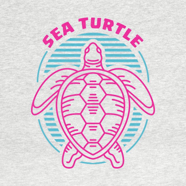 Sea Turtle by VEKTORKITA